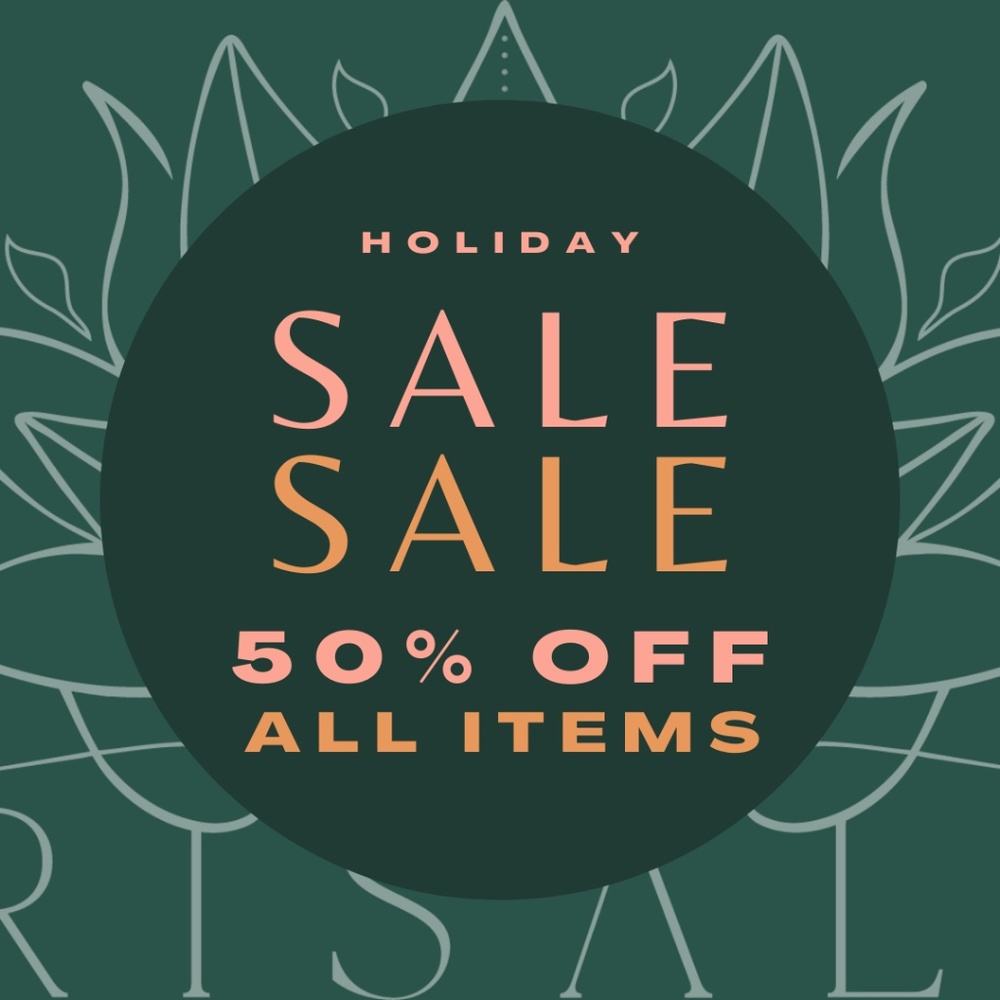 50% OFF SITEWIDE